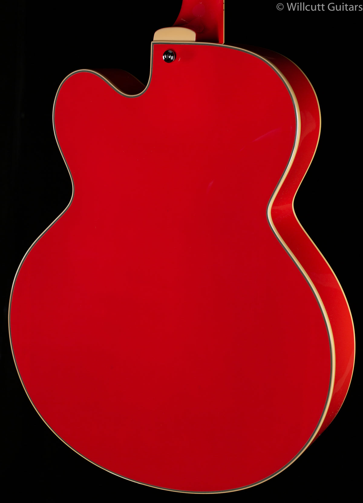 D&#39;Angelico Premier Series EXL-1 Hollowbody Electric Guitar Fiesta Red (741)