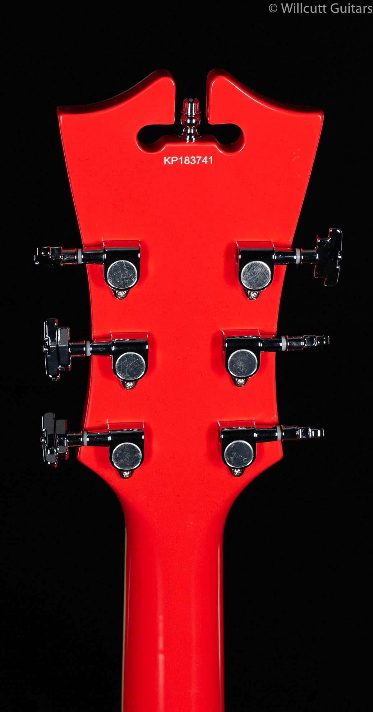 D&#39;Angelico Premier Series EXL-1 Hollowbody Electric Guitar Fiesta Red (741)