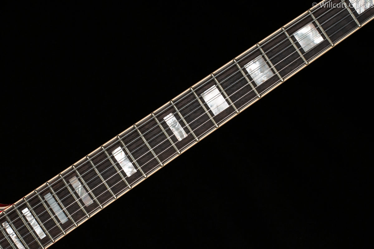 D&#39;Angelico Premier Mini DC Hollowbody Electric Guitar Fiesta Red