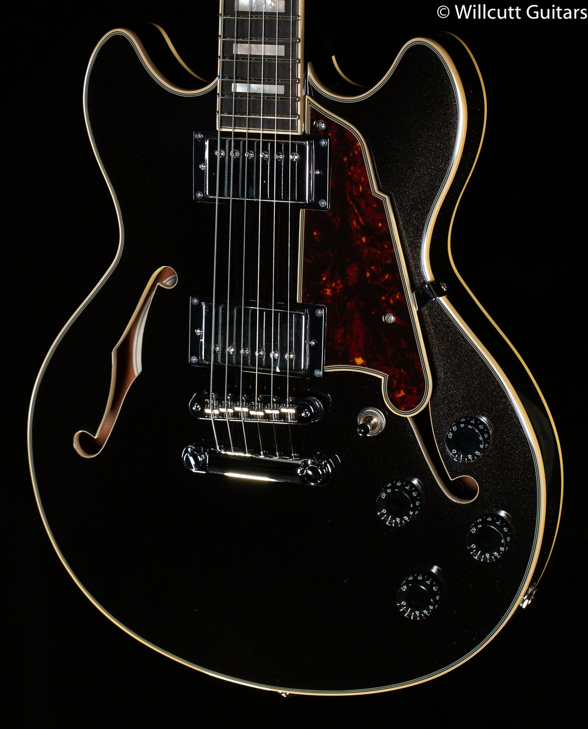 D&#39;Angelico Premier Mini DC - Black Flake (550)