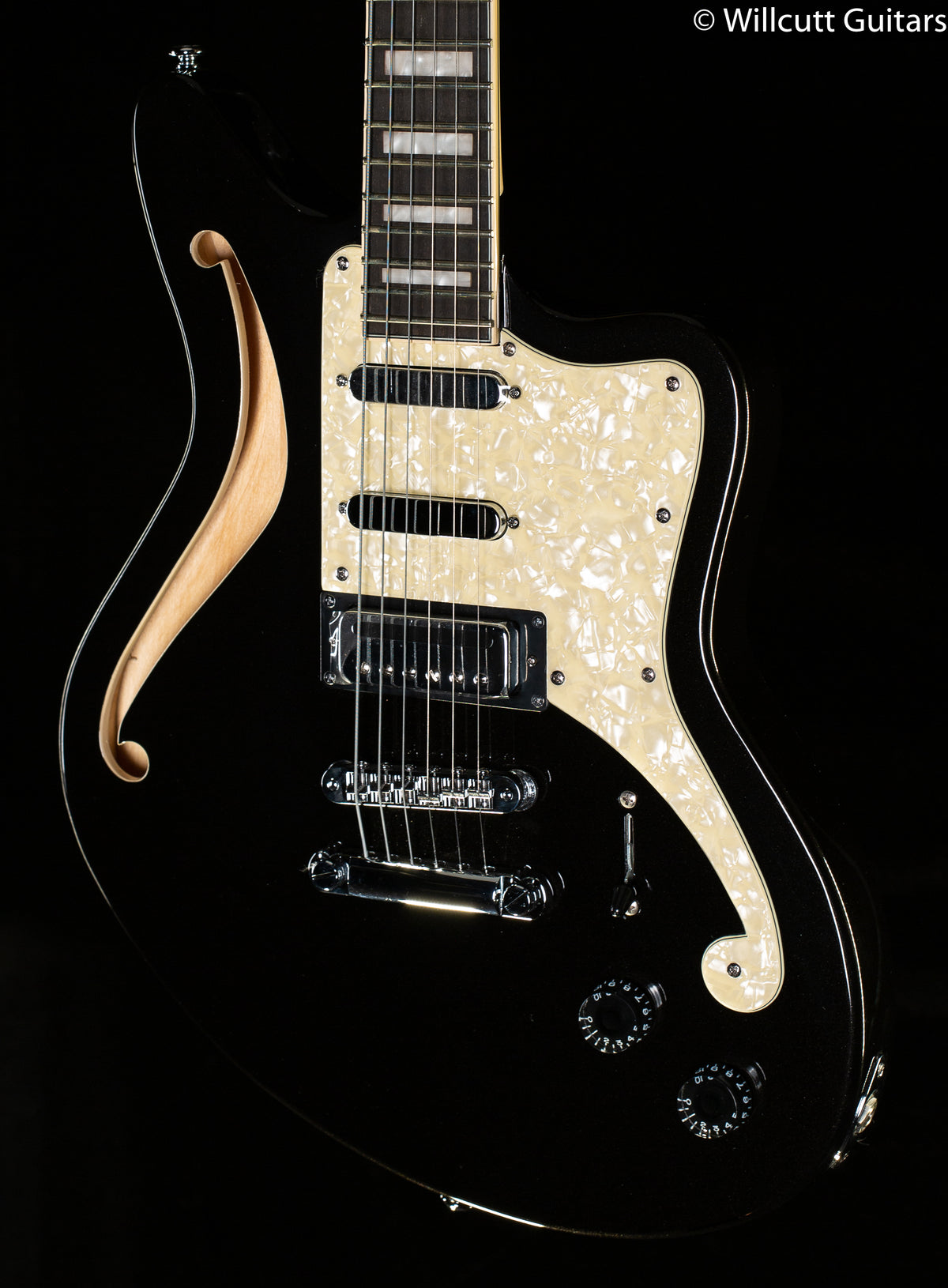 D&#39;Angelico Premier Bedford SH Black Flake (002)