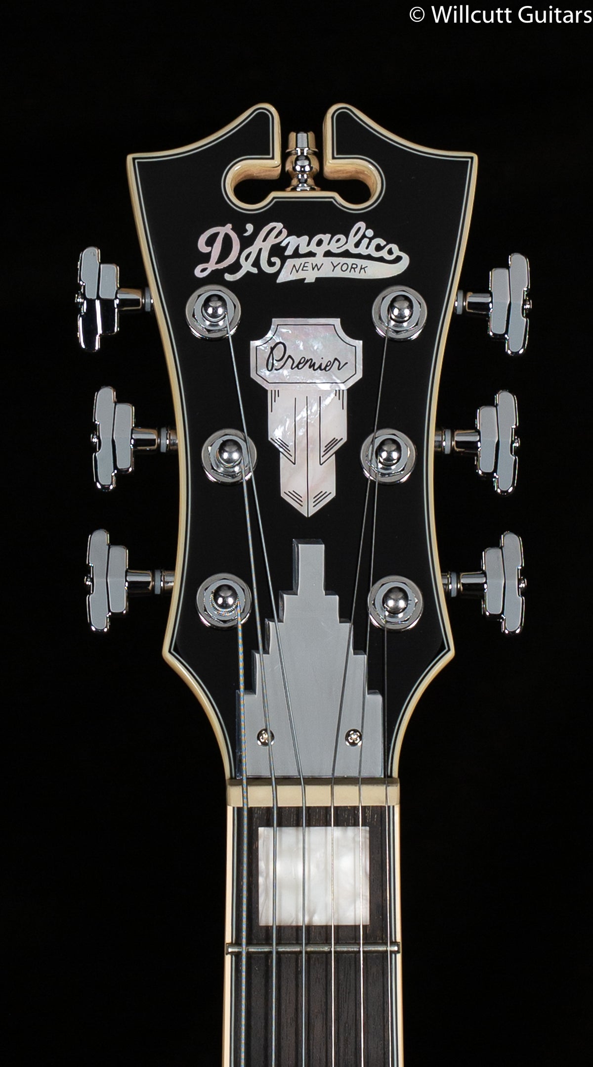 D&#39;Angelico Premier Bedford SH Black Flake (002)