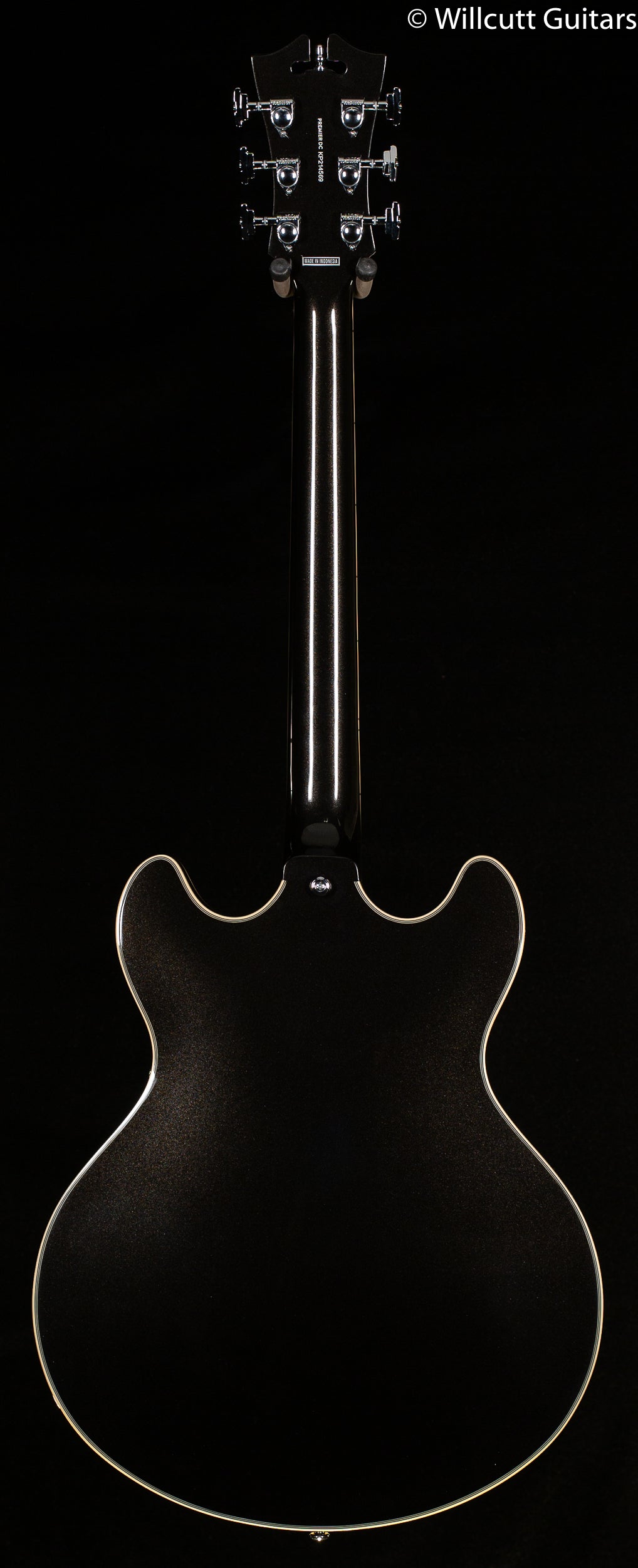 D&#39;Angelico Premier DC Black Flake (569)