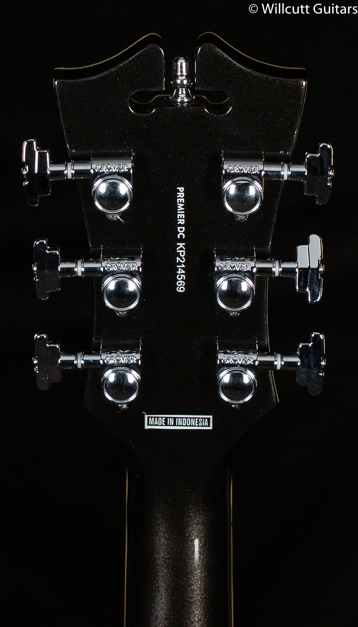 D&#39;Angelico Premier DC Black Flake (569)