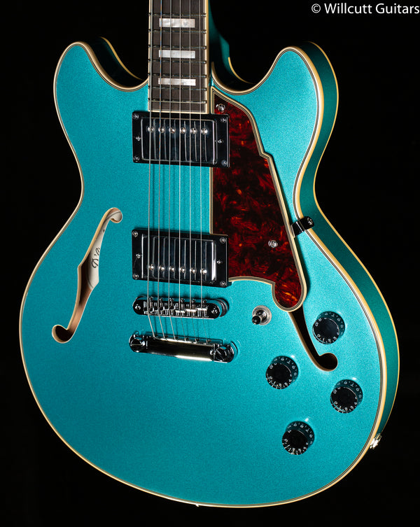 D'Angelico Premier Mini DC Ocean Turquoise (540) - Willcutt Guitars