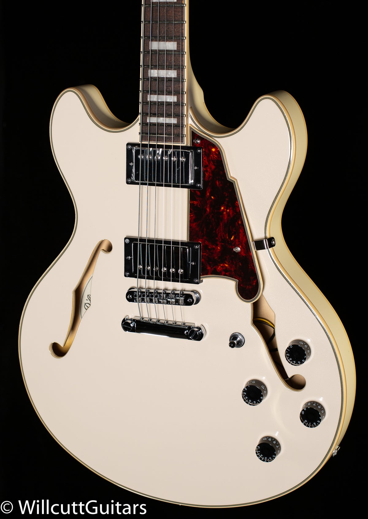 D&#39;Angelico Premier DC Stoptail Champagne (147)