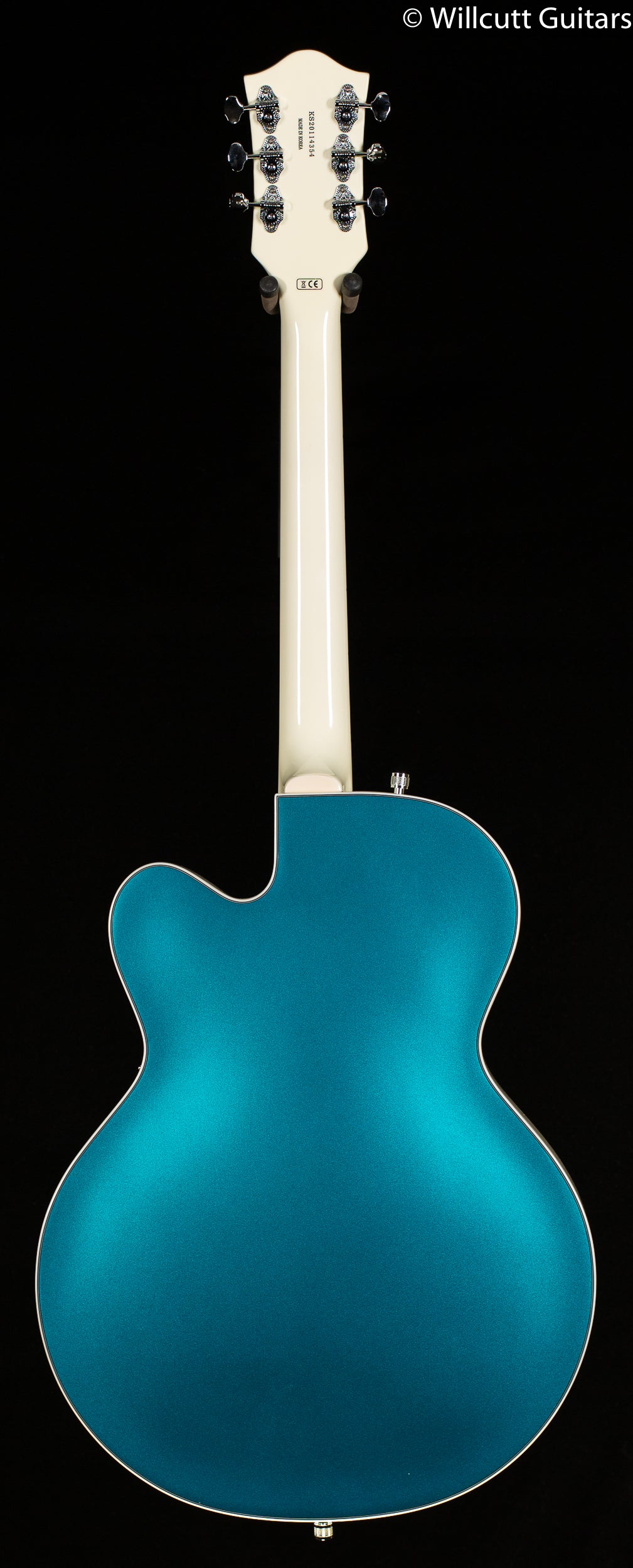 Gretsch G5410T Limited Edition Electromatic Tri-Five Hollow Body Single-Cut with Bigsby Rosewood Fingerboard Two-Tone Ocean Turquoise/Vintage White