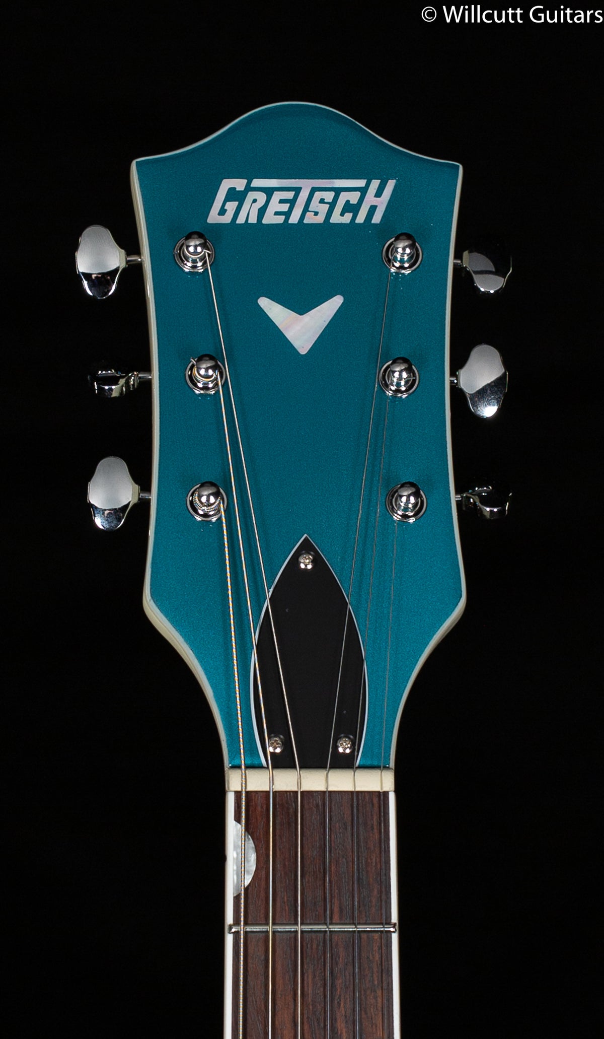 Gretsch G5410T Limited Edition Electromatic Tri-Five Hollow Body Single-Cut with Bigsby Rosewood Fingerboard Two-Tone Ocean Turquoise/Vintage White