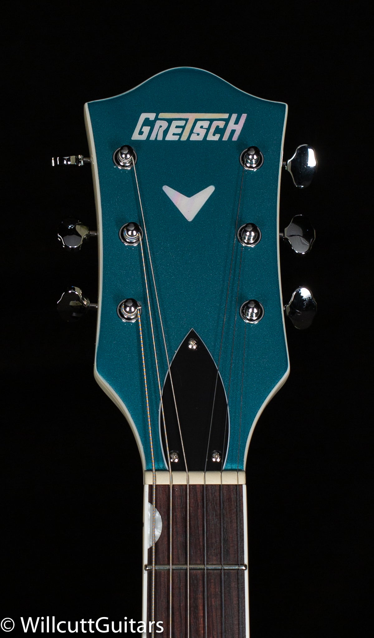Gretsch G5410T Limited Edition Electromatic Tri-Five Hollow Body Single-Cut with Bigsby Rosewood Fingerboard Two-Tone Ocean Turquoise/Vintage White