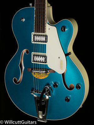 Gretsch G5410T Limited Edition Electromatic Tri-Five Hollow Body Single-Cut with Bigsby Rosewood Fingerboard Two-Tone Ocean Turquoise/Vintage White