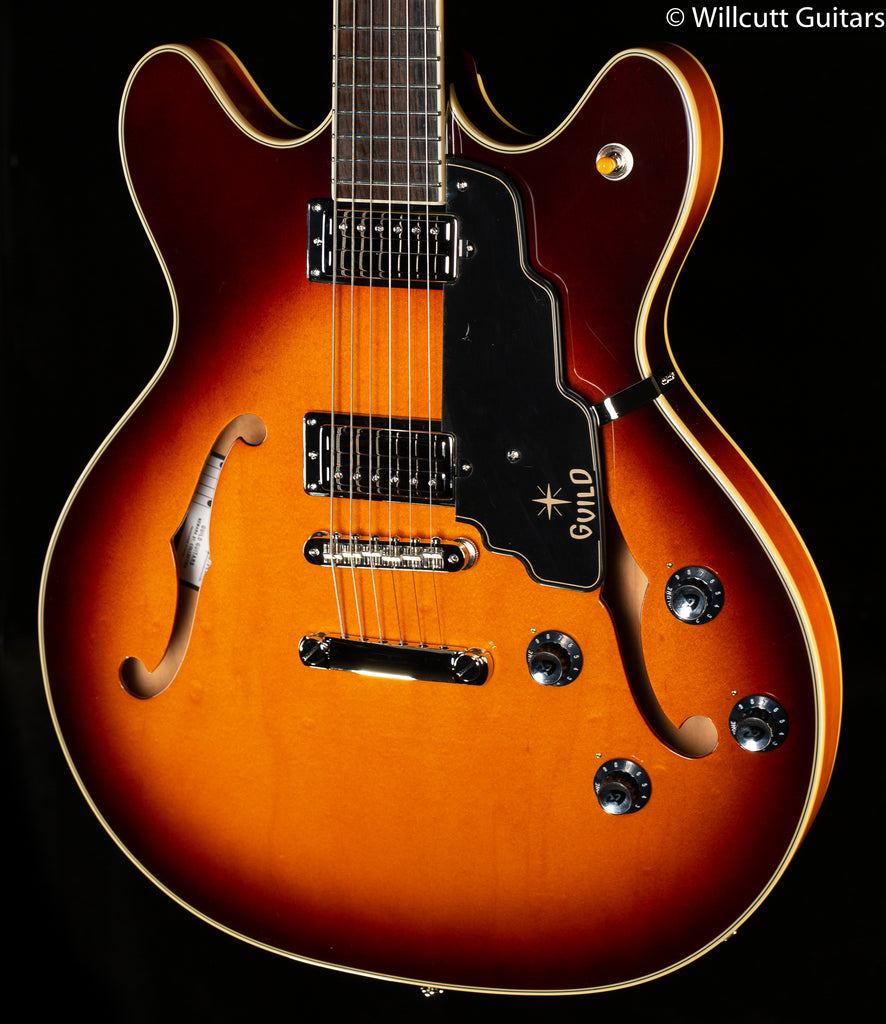 【専用】GUILD STARFIRE IDC Guild Starfire IV ST Maple Antique Sunburst (607) - Willcutt Guitars