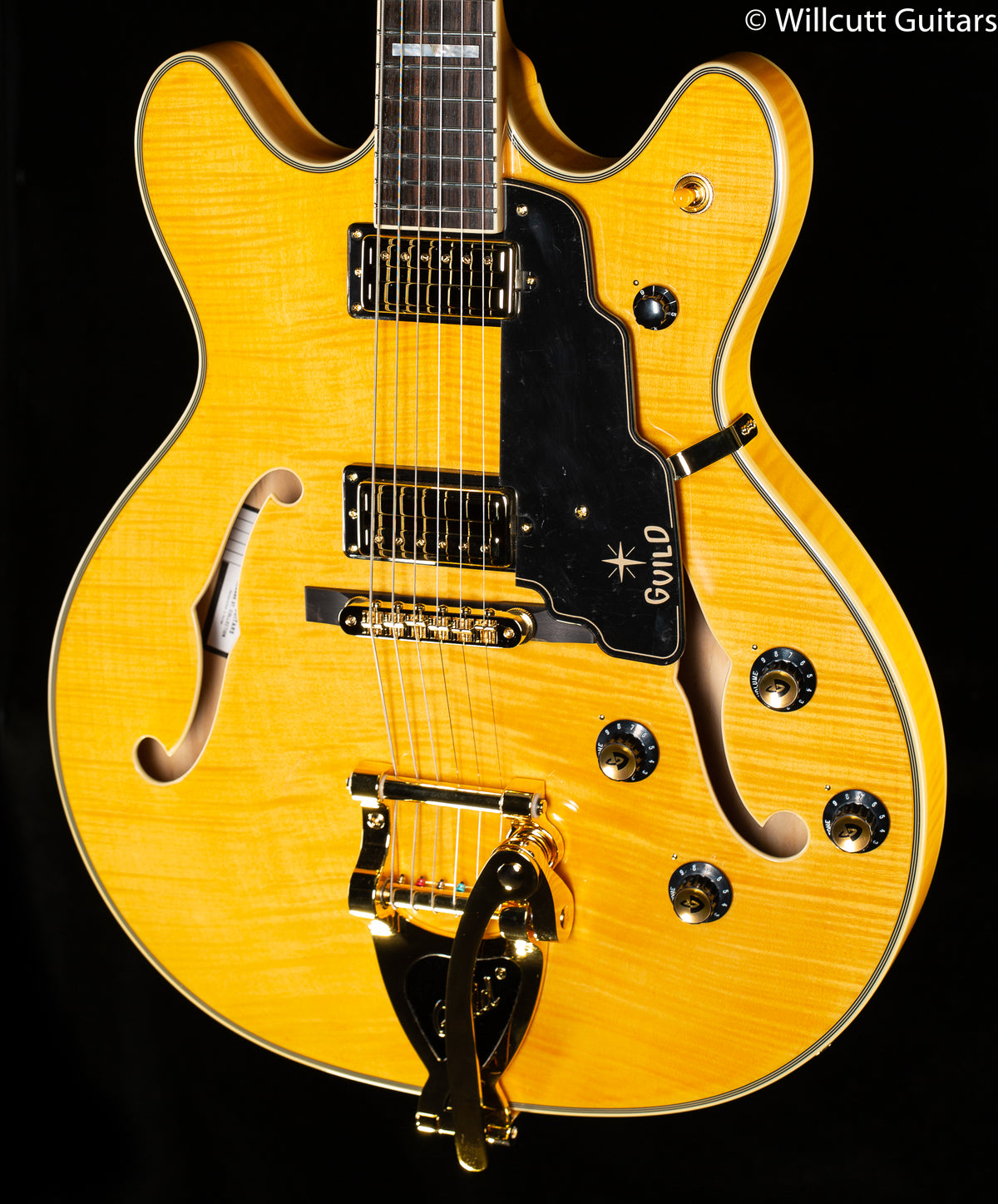 Guild Starfire VI Blonde Guild Vibrato Tailpiece (911)