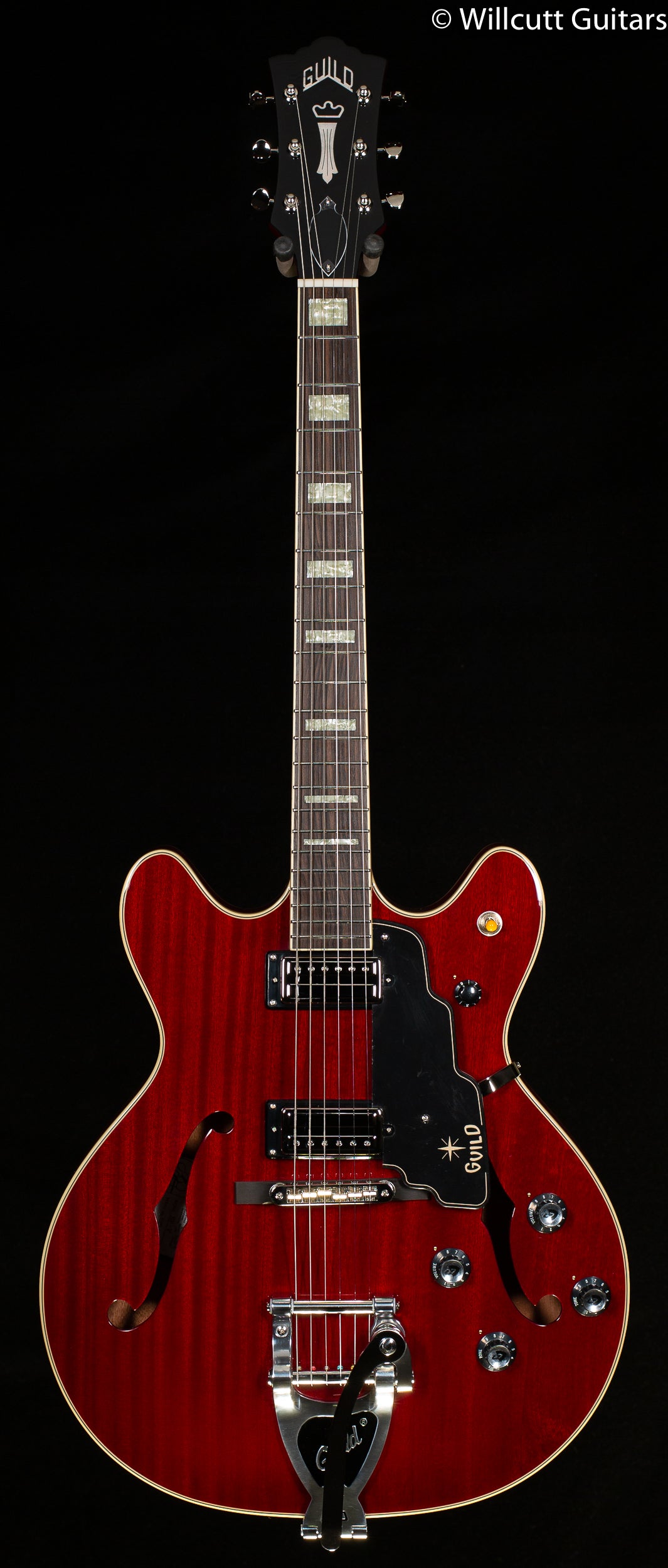Guild Starfire V w/ Guild Vibrato Tailpiece CHR W (039