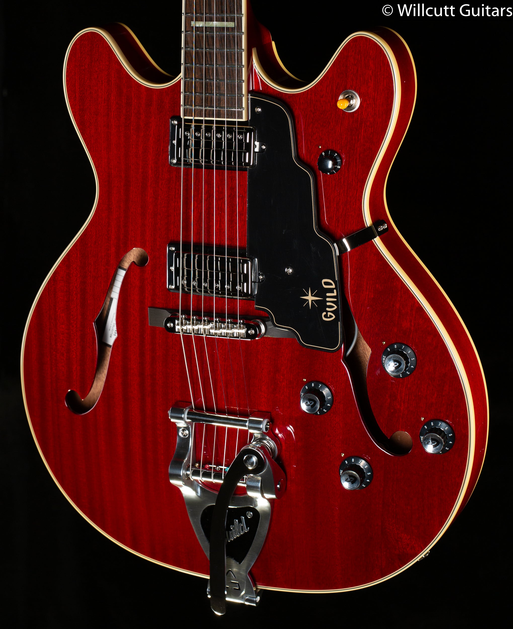 Guild Starfire V w/ Guild Vibrato Tailpiece CHR W (039