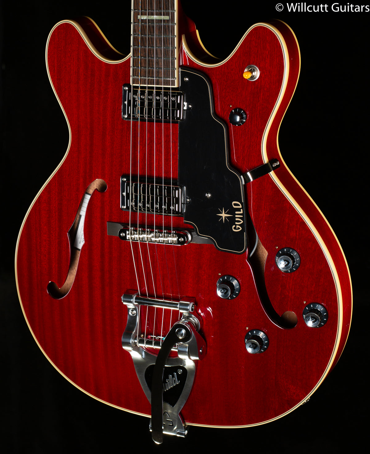 Guild Starfire V w/ Guild Vibrato Tailpiece CHR W (039)