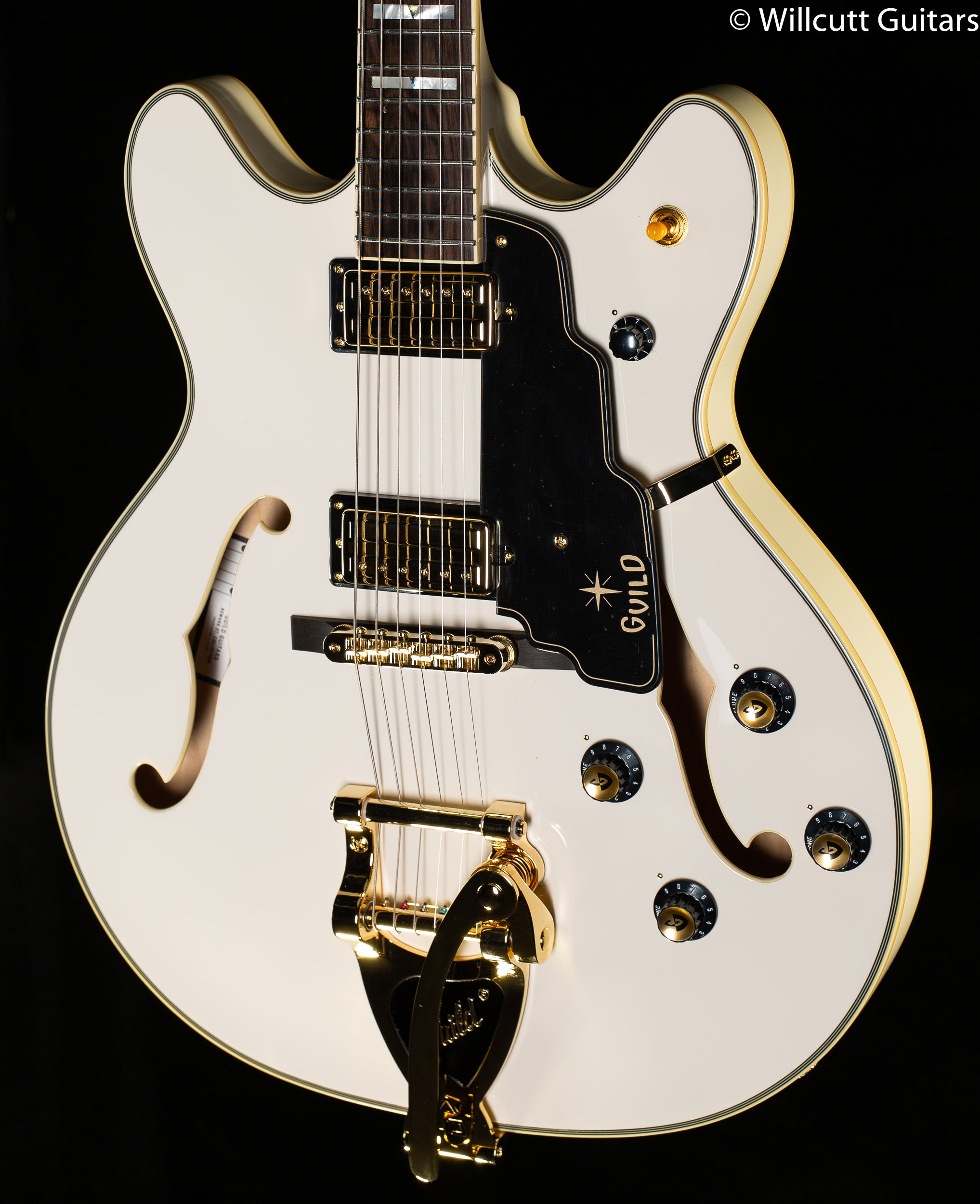 Guild Starfire VI w/ Guild Vibrato Tailpiece Snowcrest White