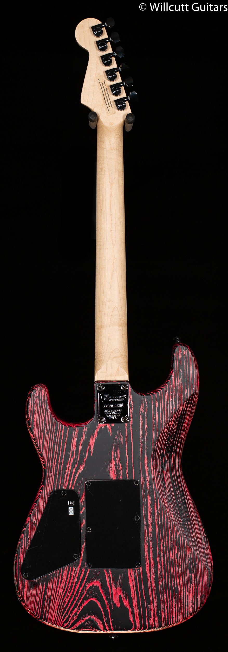 Charvel Pro-Mod San Dimas Style 1 HH FR E Ash Neon Pink Ash