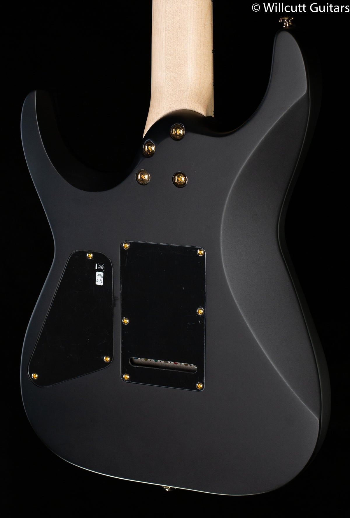 Charvel Angel Vivaldi Signature DK24-7 Nova Maple Fingerboard Satin Black (074)