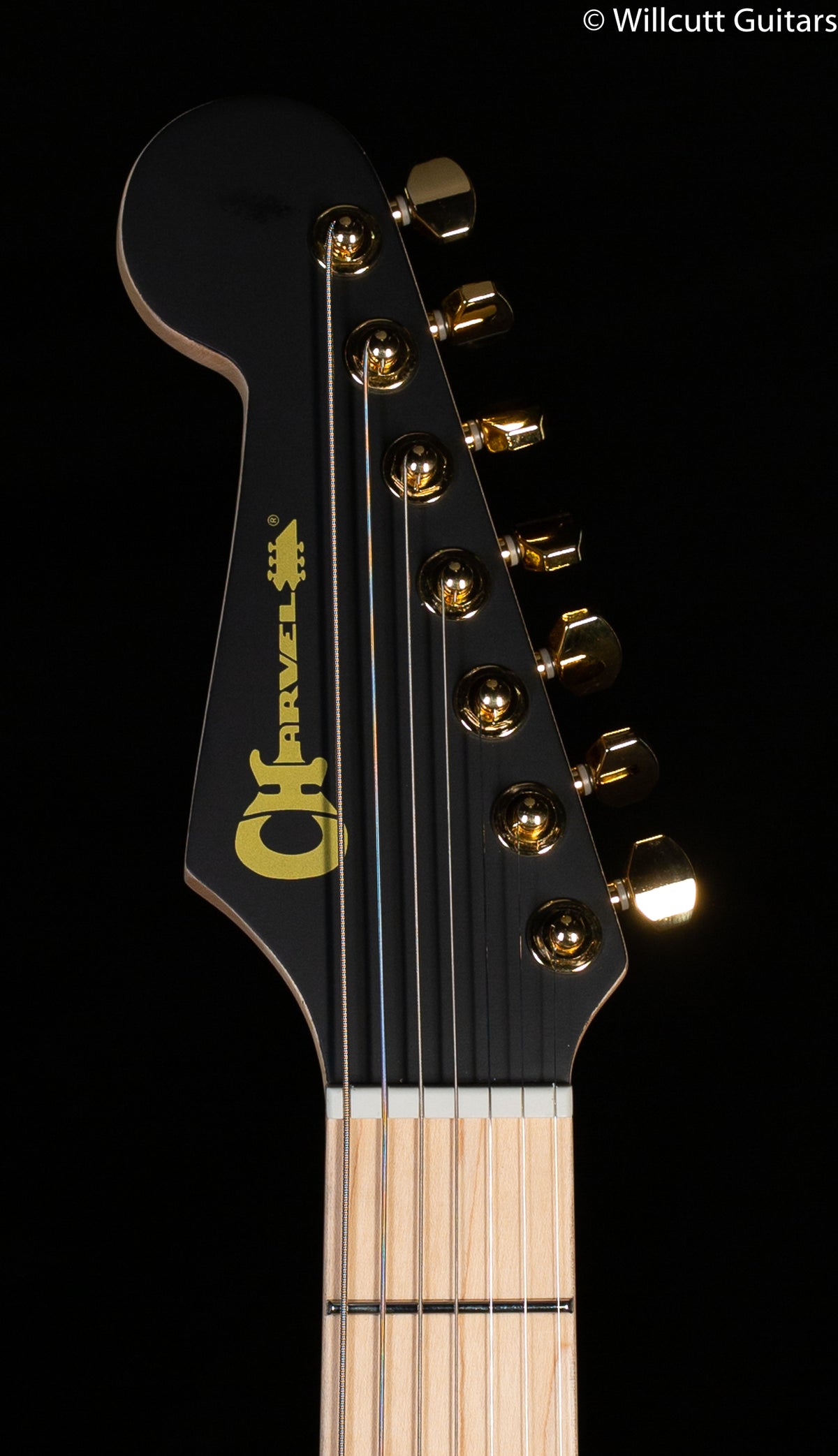 Charvel Angel Vivaldi Signature DK24-7 Nova Maple Fingerboard Satin Black (074)