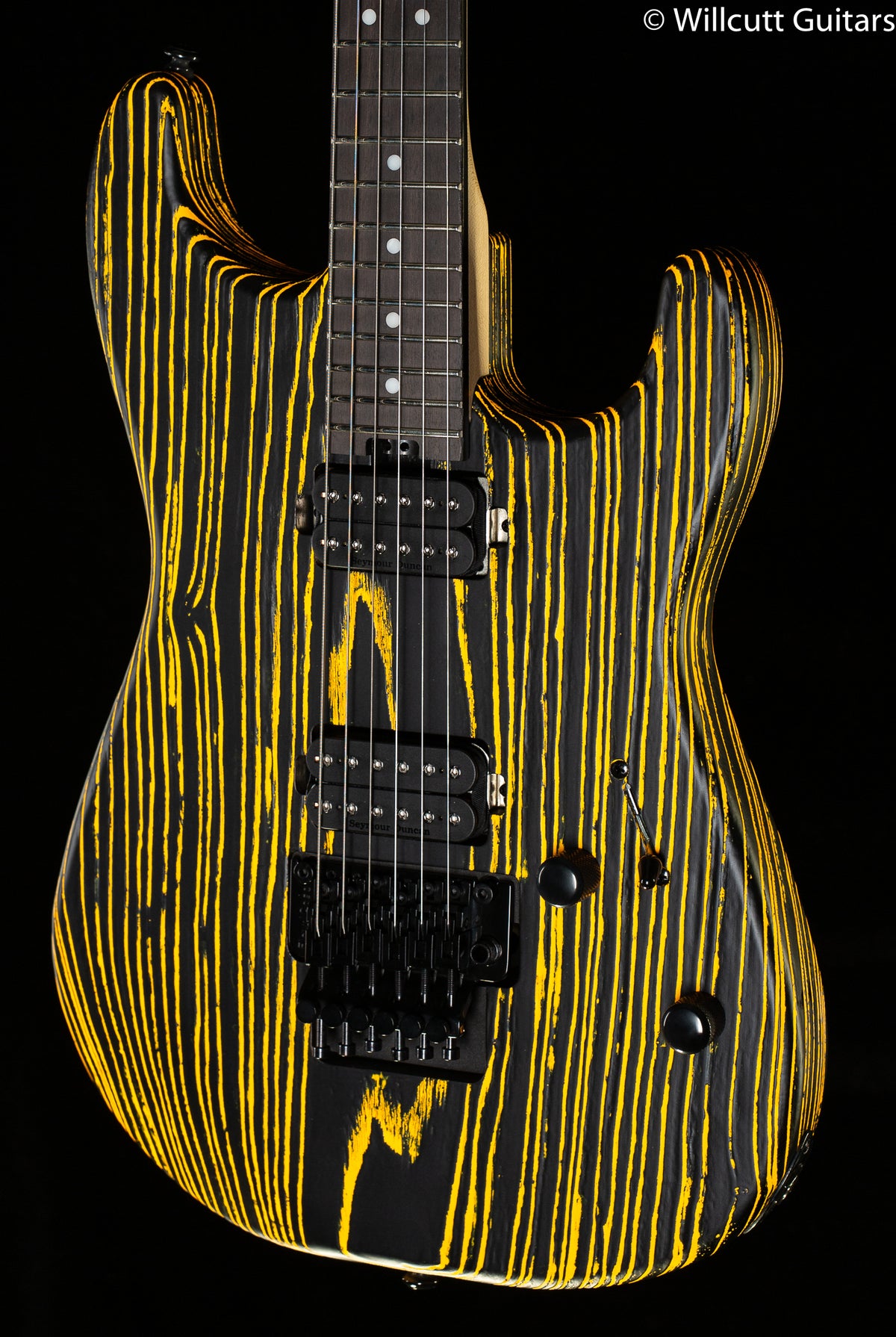 Charvel Pro-Mod San Dimas Style 1 HH FR E Ash Old Yella (076)