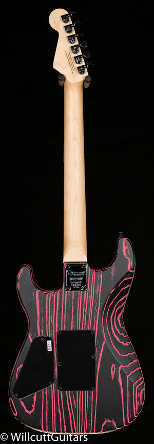 Charvel Pro-Mod San Dimas Style 1 HH FR E Ash, Ebony Fingerboard, Neon Pink Ash (565)