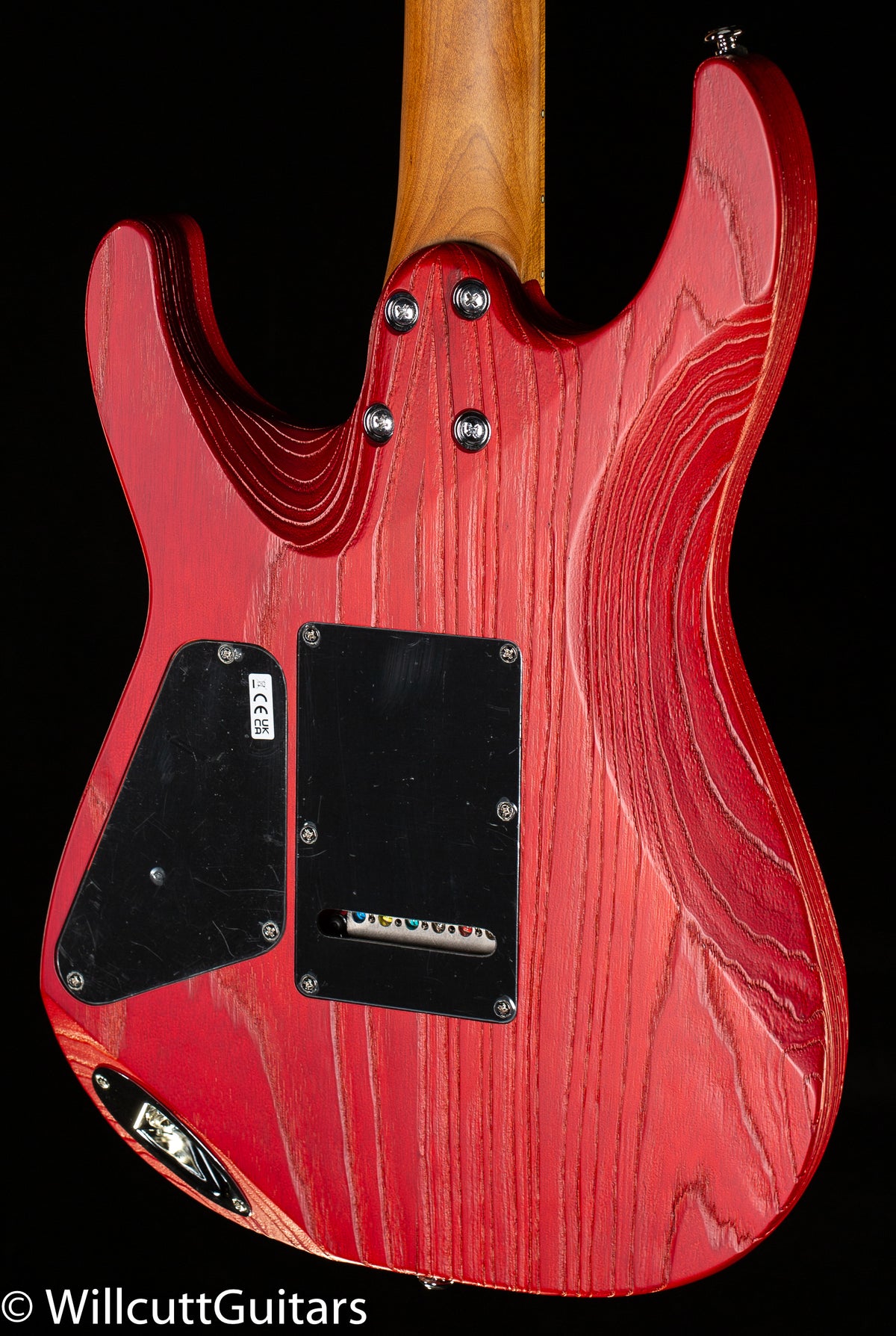 Charvel Pro-Mod DK24 HSS 2PT CM Ash, Caramelized Maple Fingerboard, Red Ash (012)