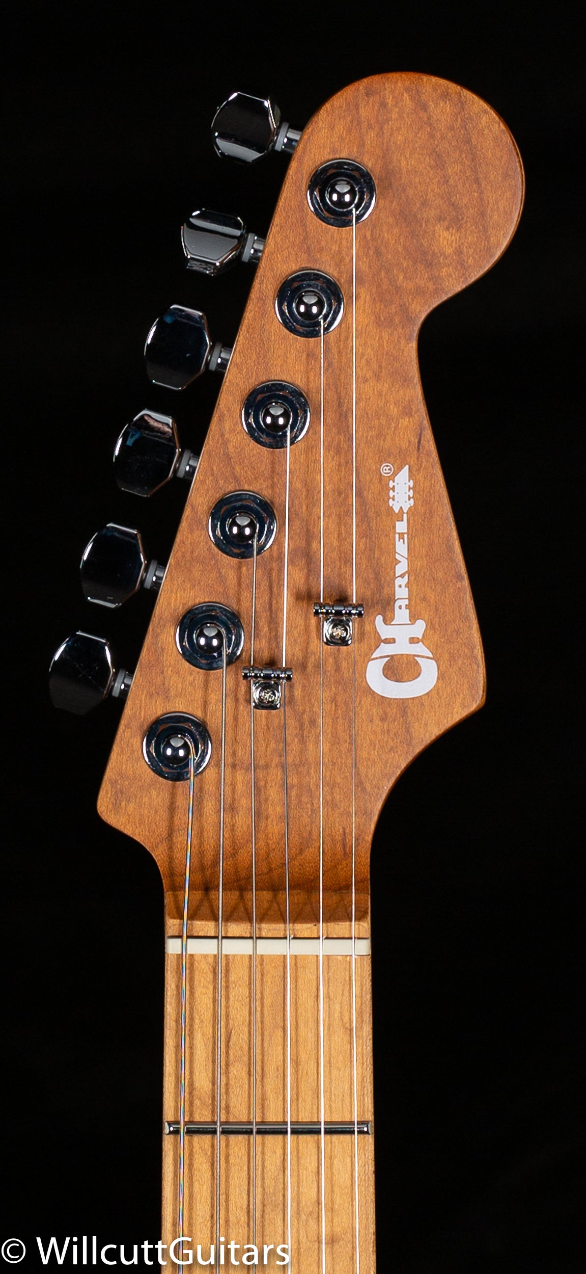 Charvel Pro-Mod DK24 HSS 2PT CM Ash, Caramelized Maple Fingerboard, Red Ash (012)