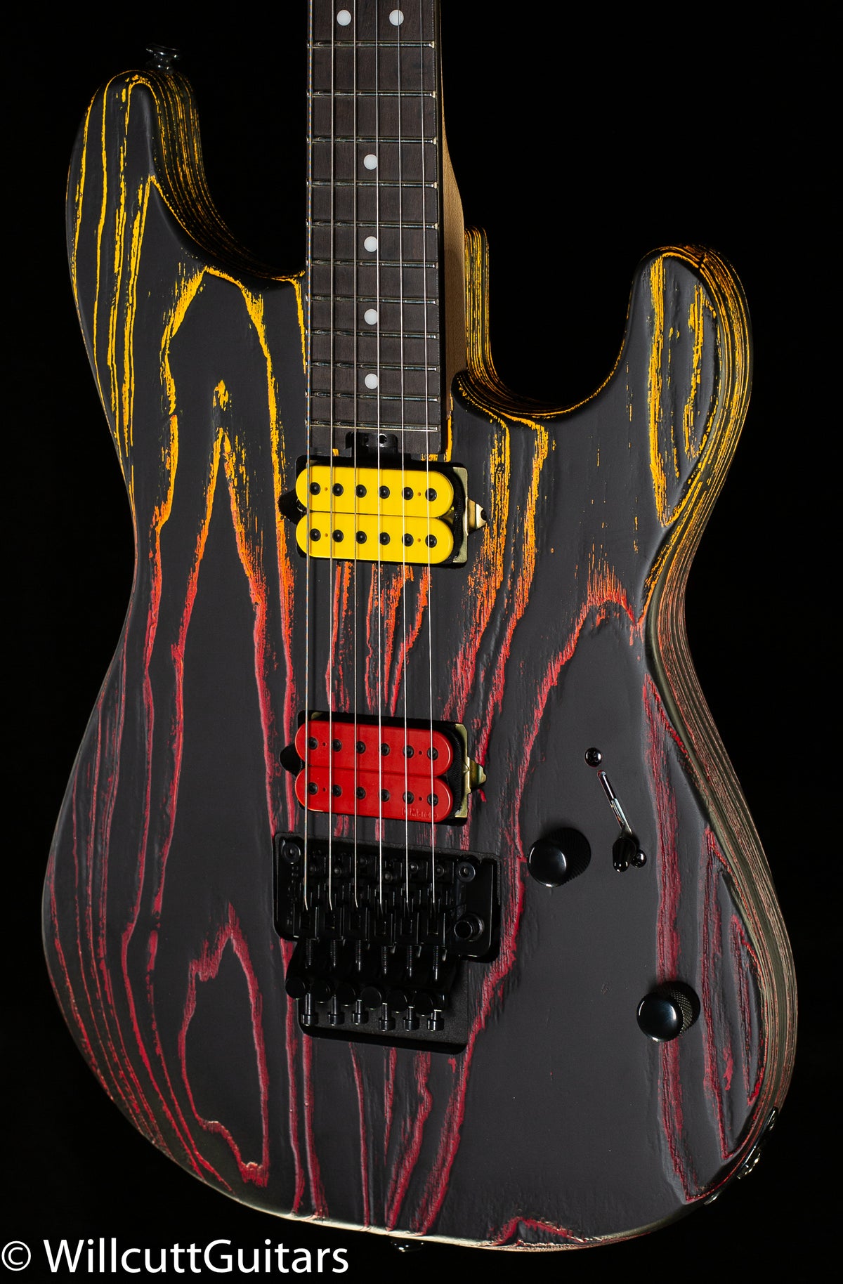 Charvel Pro-Mod San Dimas Style 1 HH FR E Ash Ebony Fingerboard Sunburn (337)