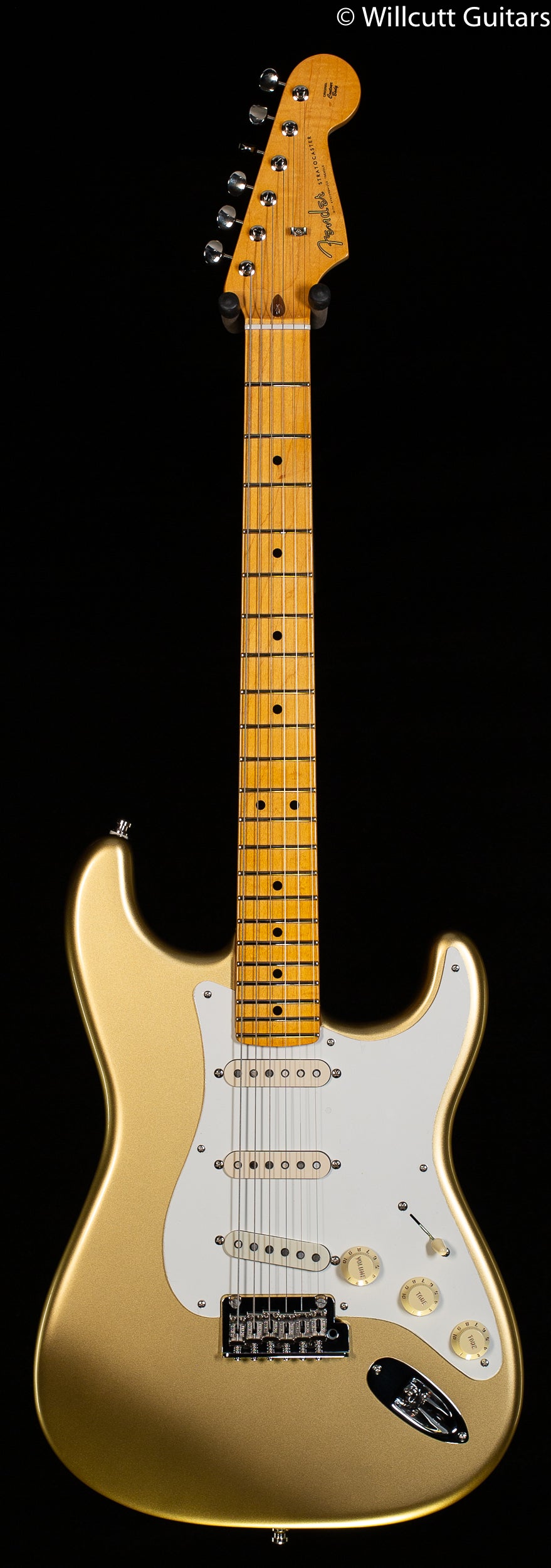 Fender Lincoln Brewster Stratocaster Aztec Gold - Willcutt Guitars