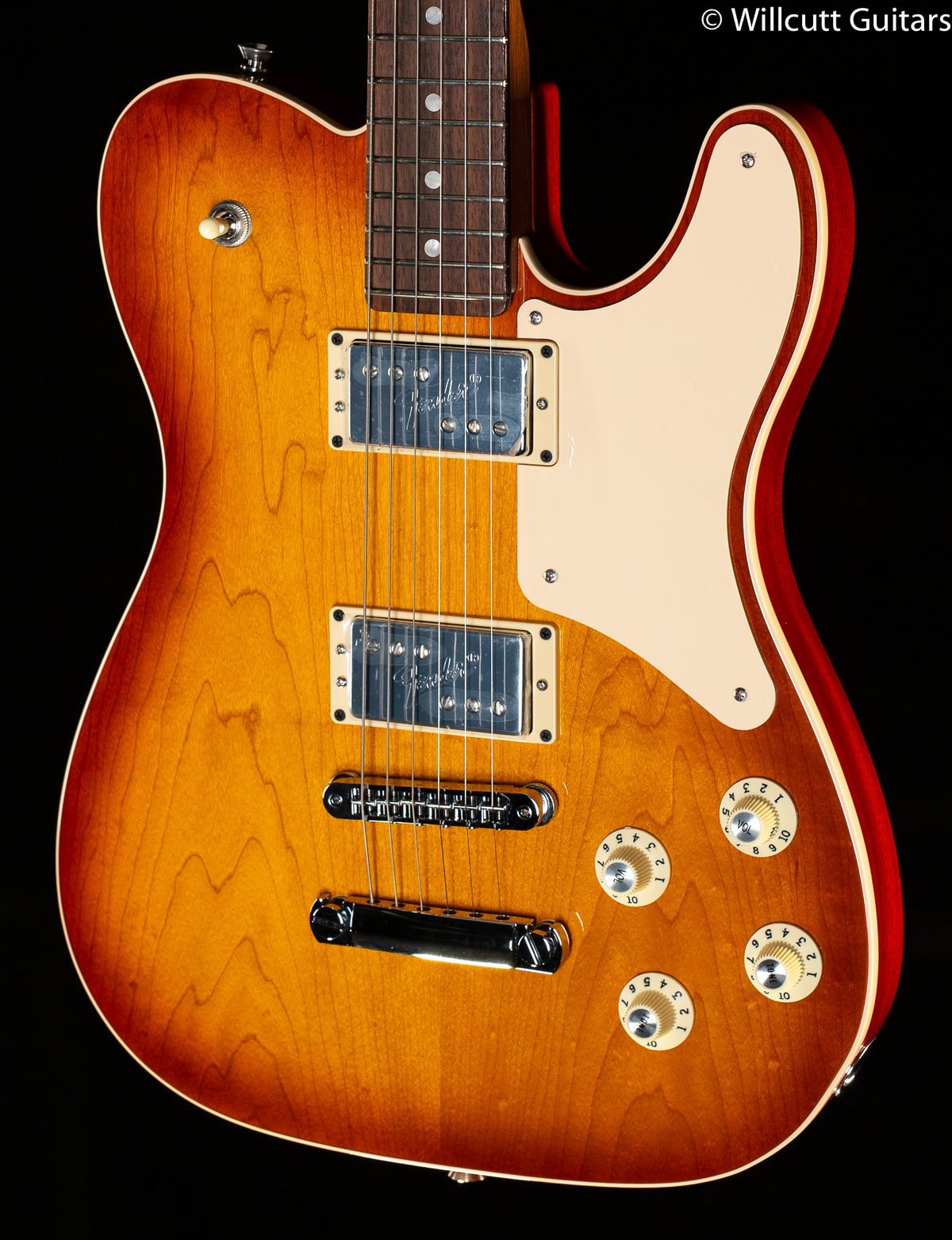 Fender Limited Edition Troublemaker Tele Deluxe Rosewood Fingerboard Ice Tea Burst