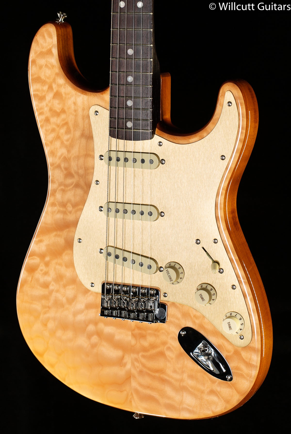 Fender Rarities Quilt Maple Top Stratocaster Rosewood Neck (664)