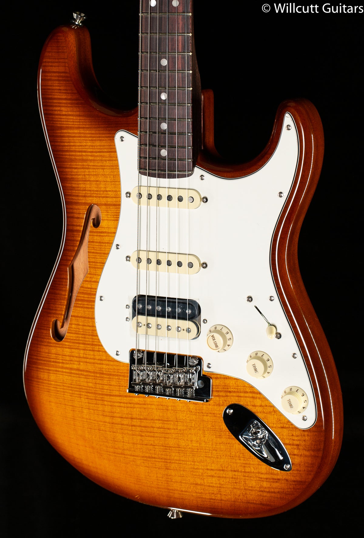 Fender Rarities Flame Maple Top Stratocaster HSS Thinline