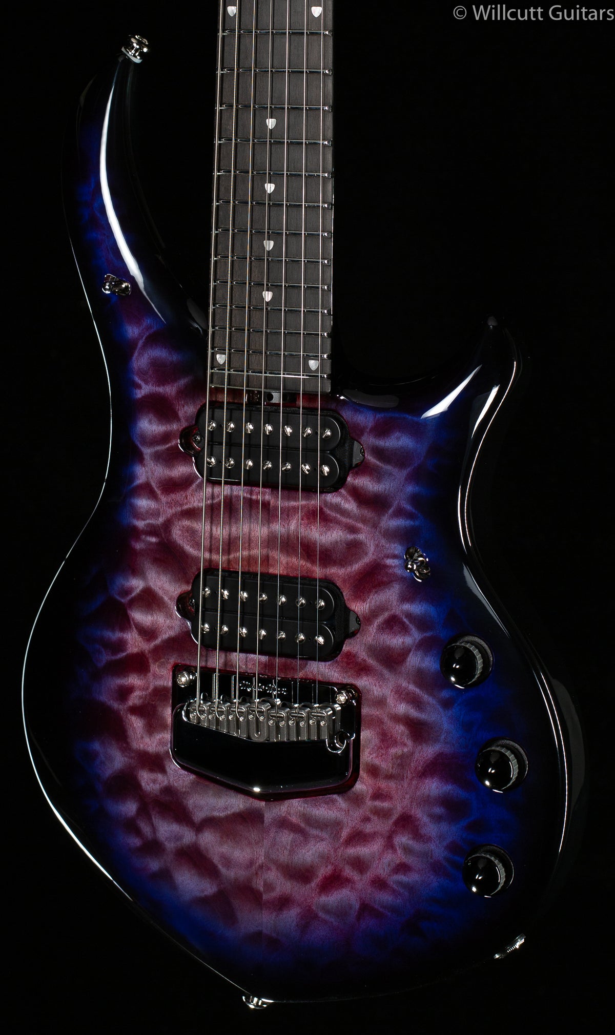 Ernie Ball Music Man Majesty 7 Purple Nebula