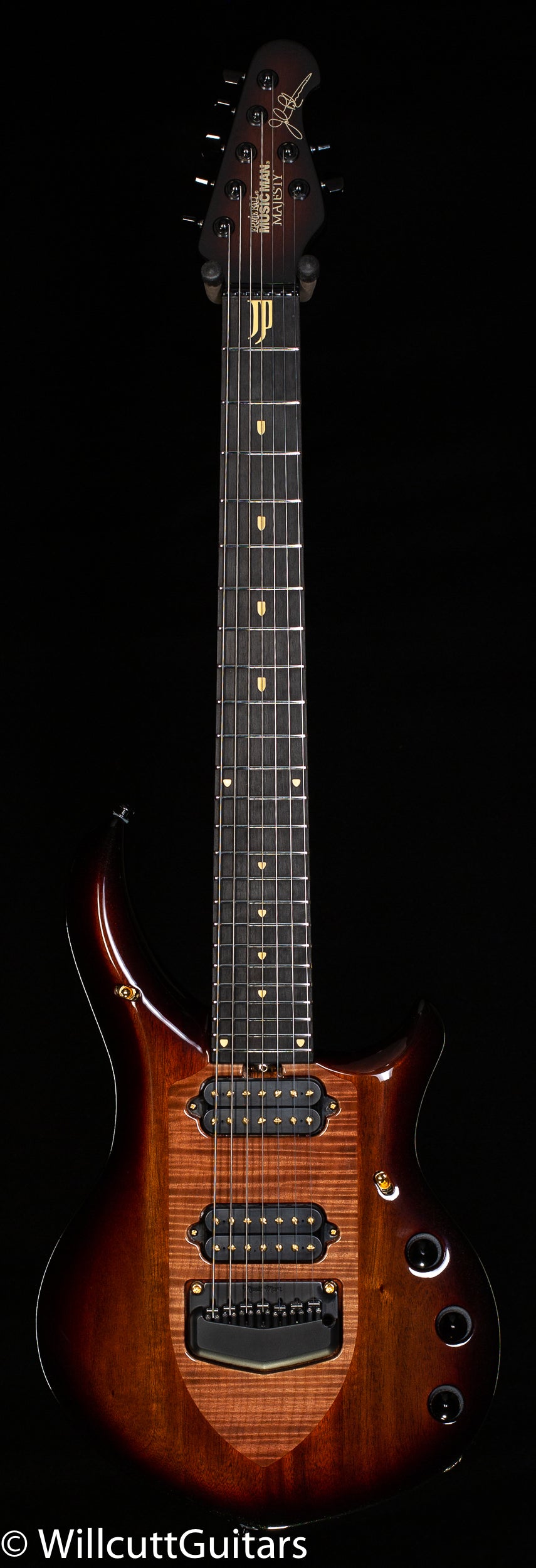 Ernie Ball Music Man 20th Anniversary Majesty 7 Honeybutter Burst