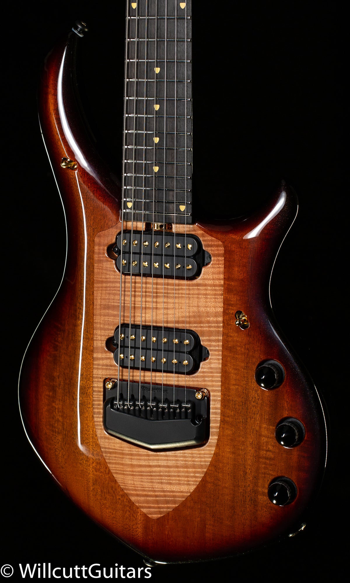 Ernie Ball Music Man 20th Anniversary Majesty 7 Honeybutter Burst