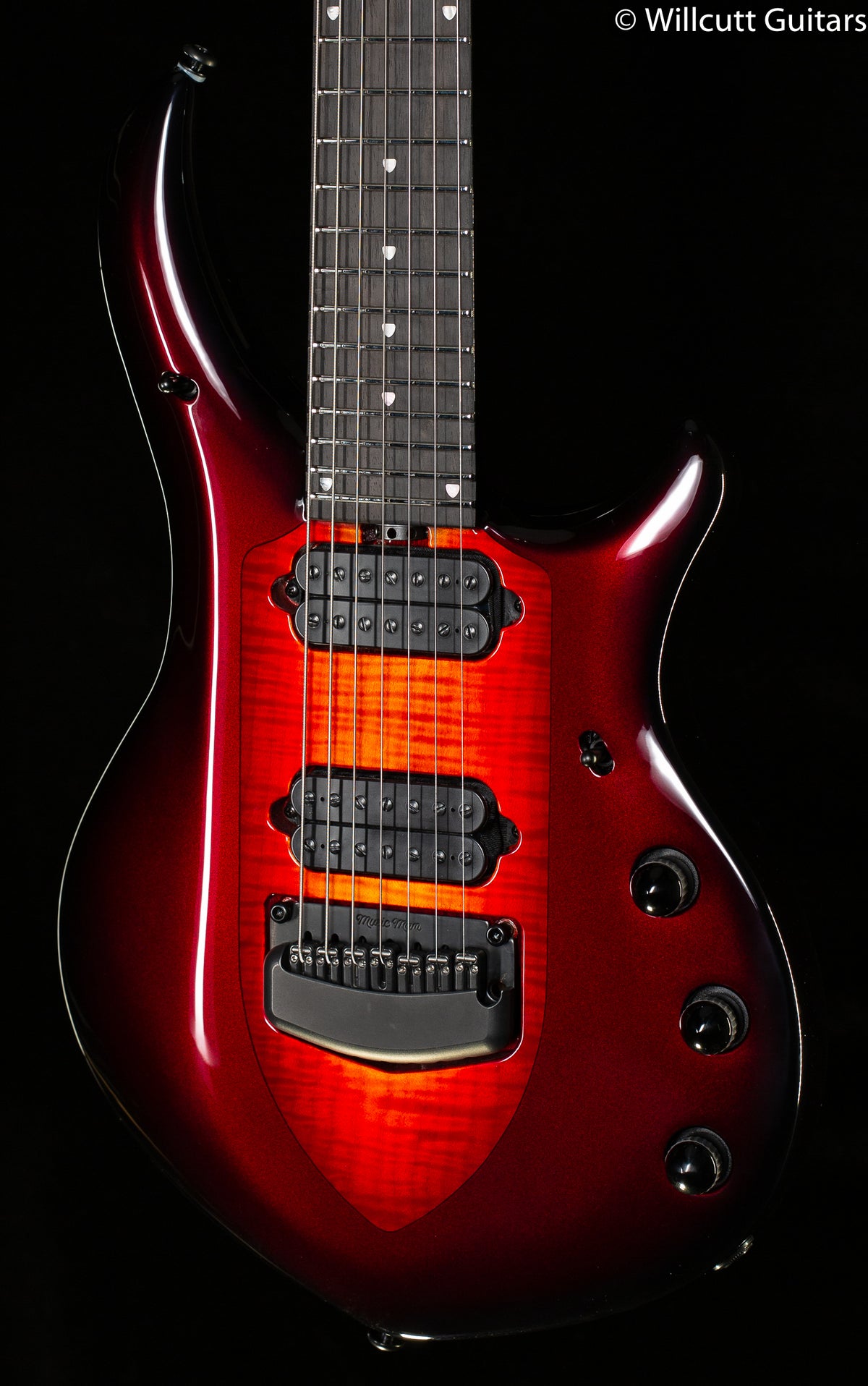 Ernie Ball Music Man Majesty 7 Lava Flow
