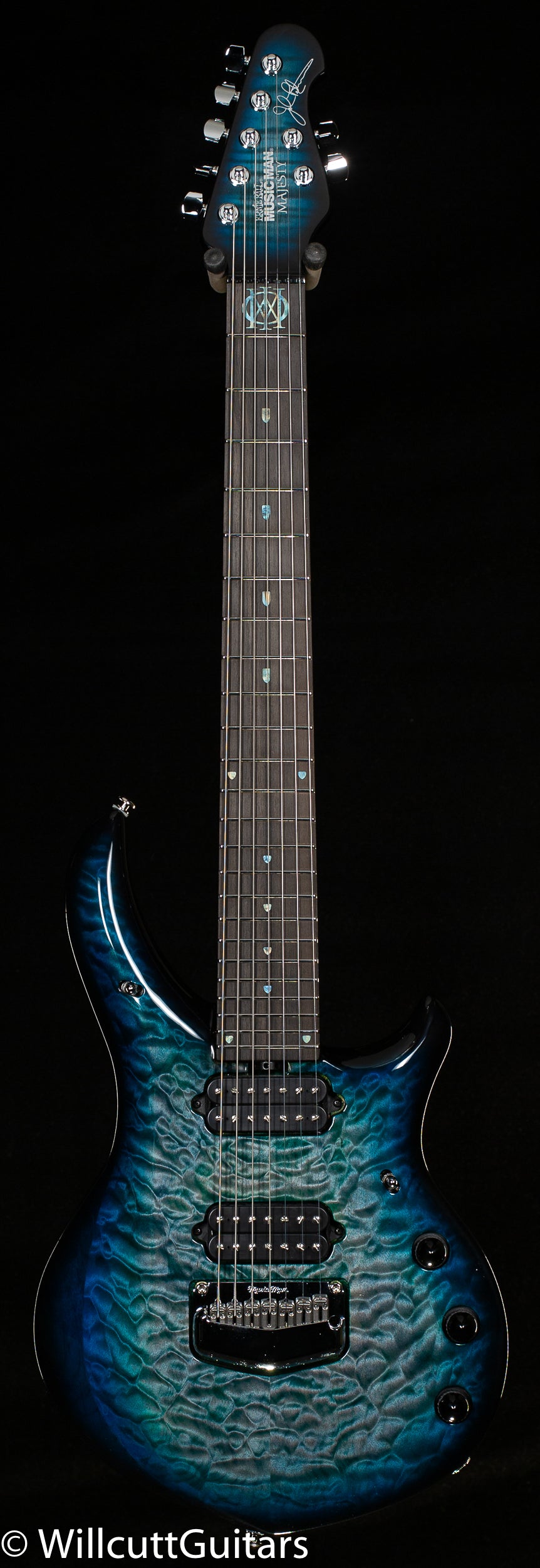 Ernie Ball Music Man Majesty 7 Hydrospace Quilt Top (178)