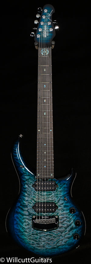 Ernie Ball Music Man Majesty 7 Hydrospace Quilt Top (178)