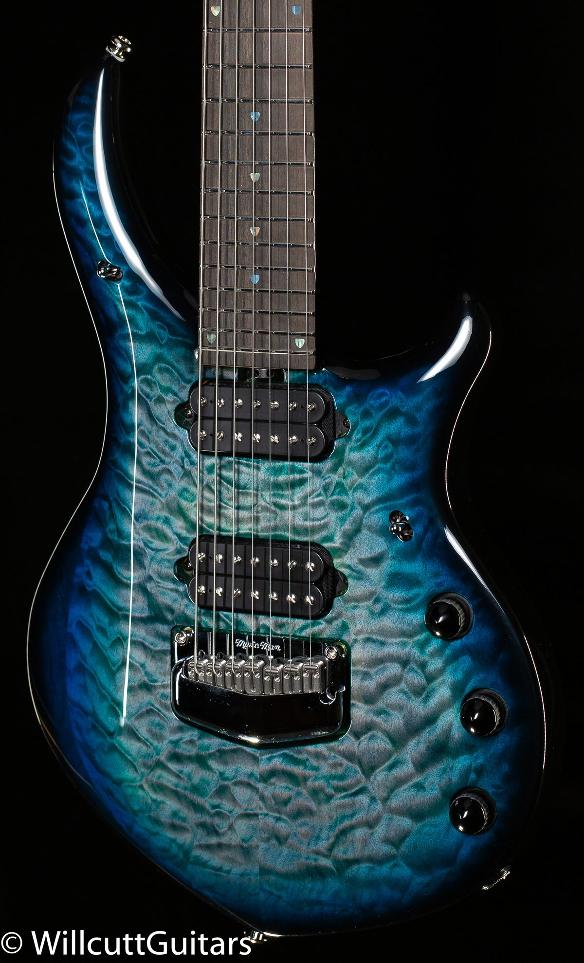 Ernie Ball Music Man Majesty 7 Hydrospace Quilt Top (178)