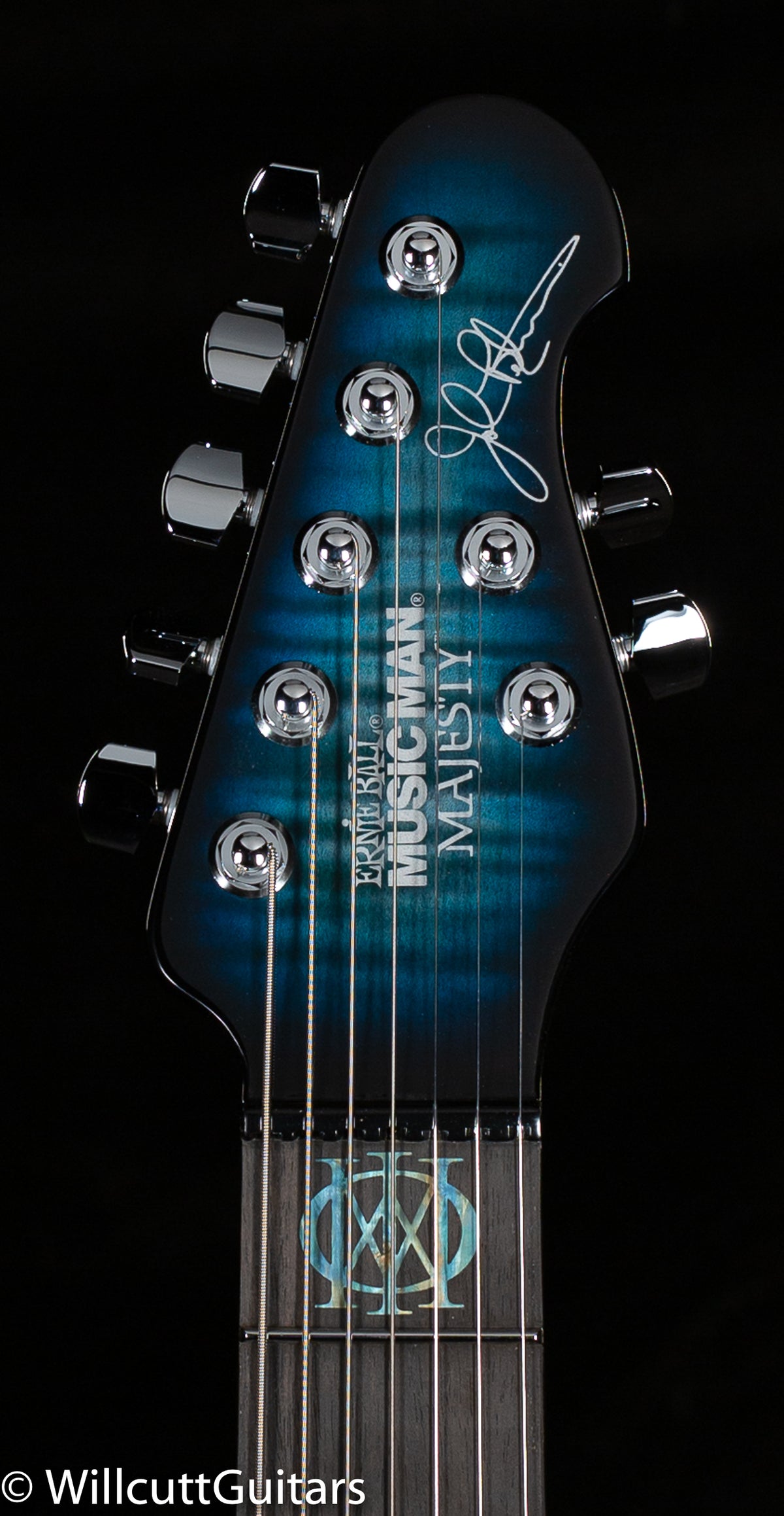 Ernie Ball Music Man Majesty 7 Hydrospace Quilt Top (178)