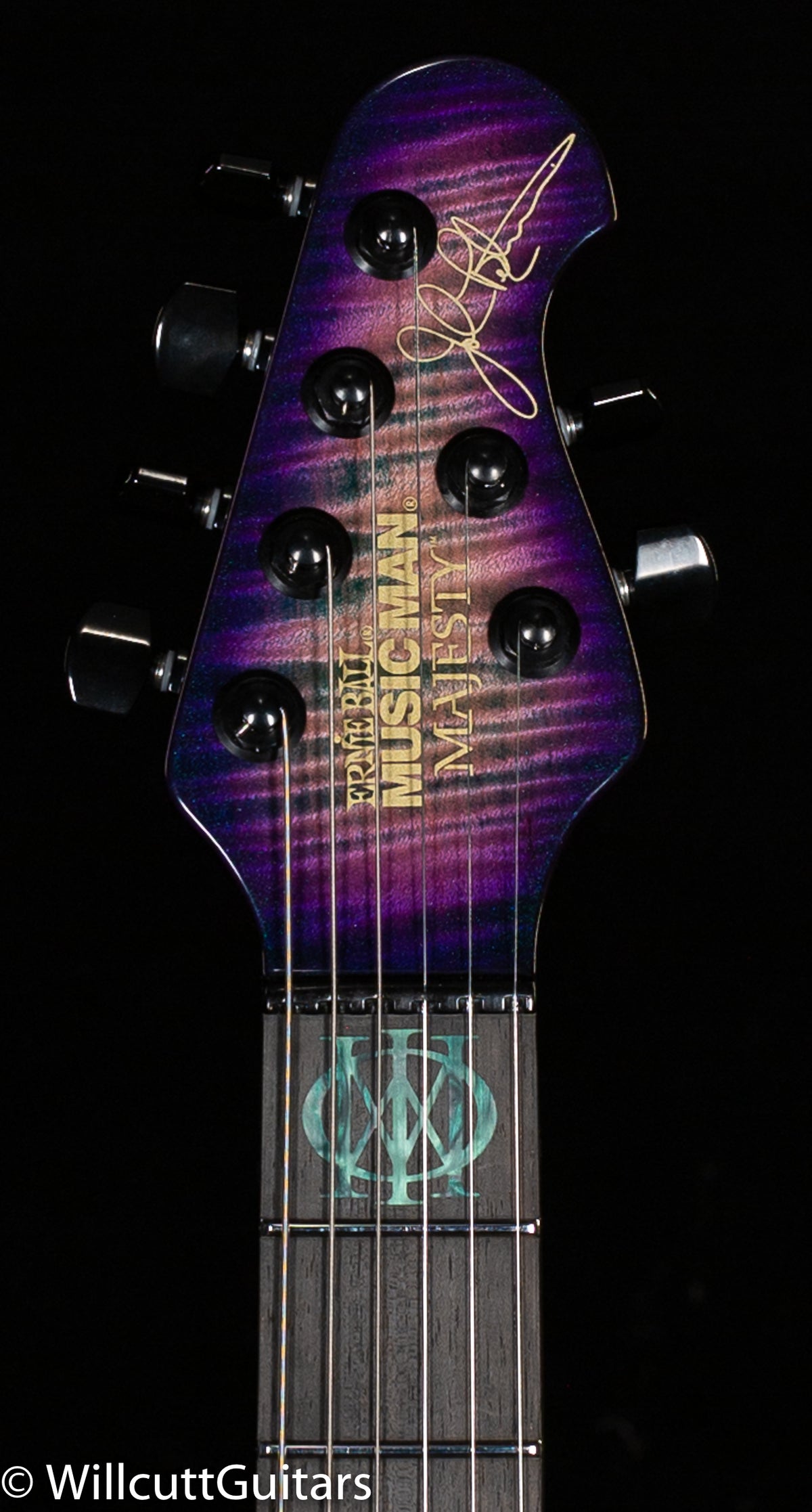 Ernie Ball Music Man Majesty Maple Top Crystal Amethyst (510)