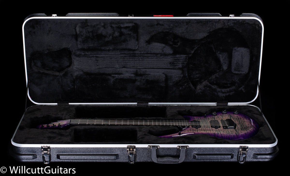 Ernie Ball Music Man Majesty Maple Top Crystal Amethyst (510)