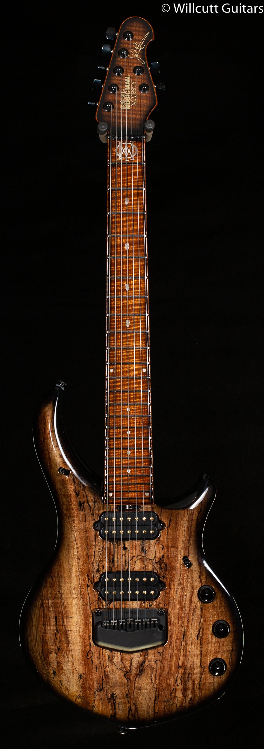 Ernie Ball Music Man Majesty 7 Maple Top Spice Melange (580)