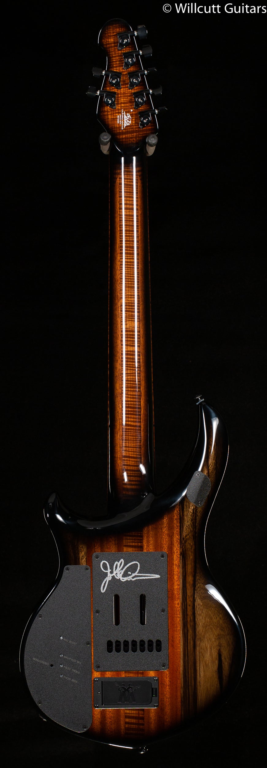 Ernie Ball Music Man Majesty 7 Maple Top Spice Melange (580)