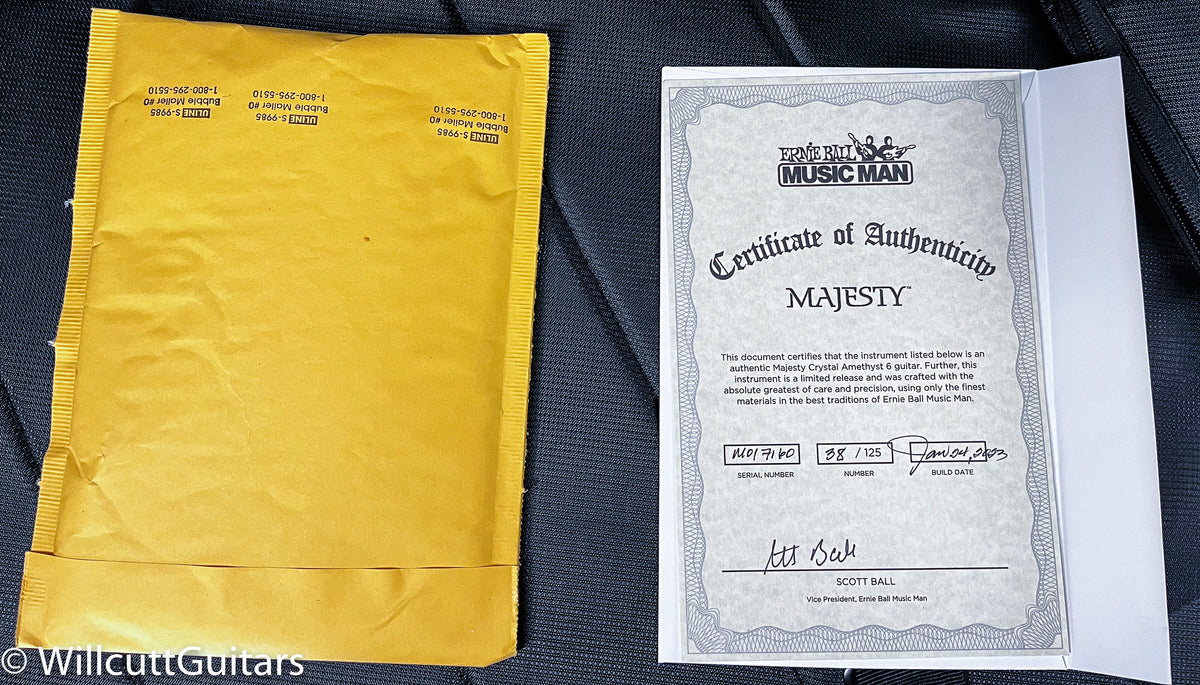 Ernie Ball Music Man Majesty 6 Crystal Amethyst (160)