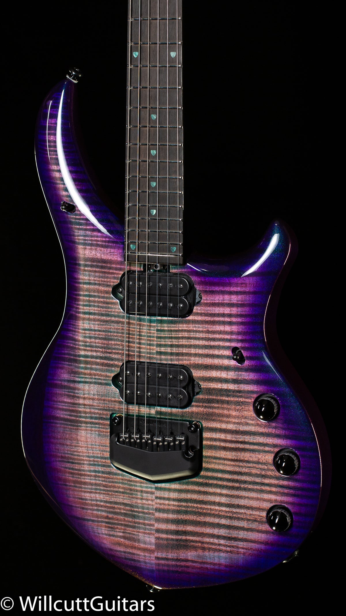 Ernie Ball Music Man Majesty 6 Maple Top Crystal Amethyst (231)