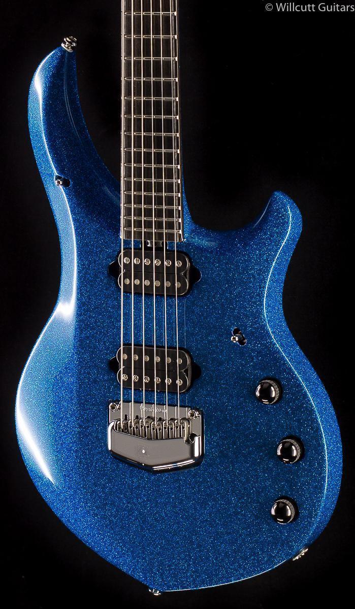 Ernie Ball Music Man BFR Majesty Marine Blue Sparkle