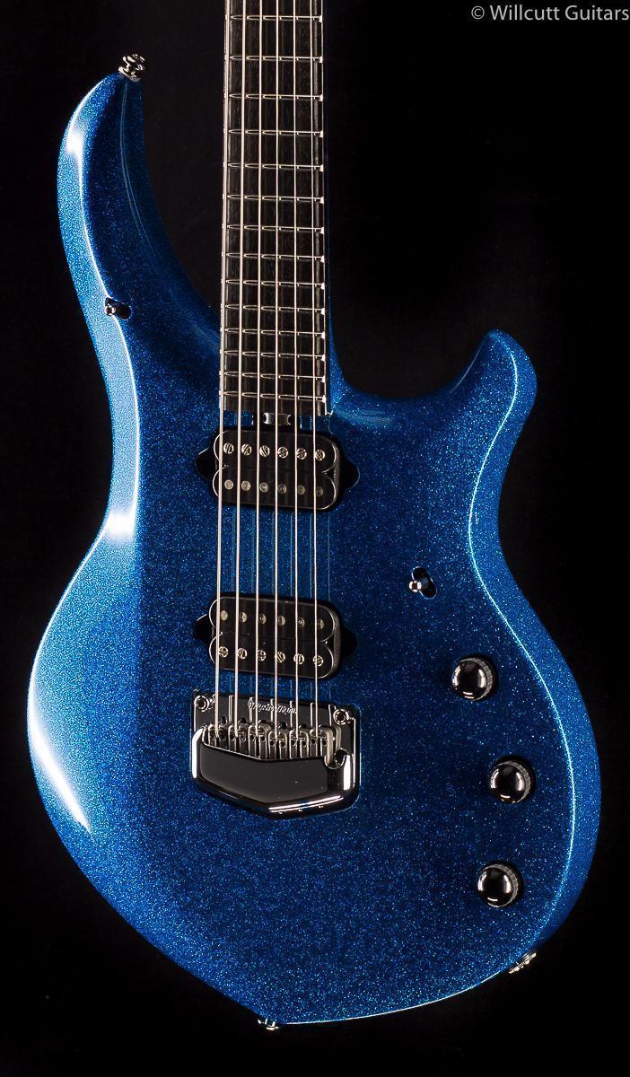 Ernie Ball Music Man BFR Majesty Marine Blue Sparkle