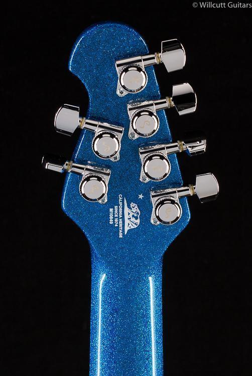 Ernie Ball Music Man BFR Majesty Marine Blue Sparkle
