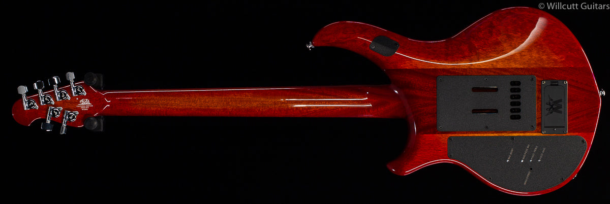 MUSIC MAN Majesty 6 Red Sunrise 極上杢目個体 MUSIC MAN Majesty 6 Red Sunrise 極上杢目個体 - メルカリ